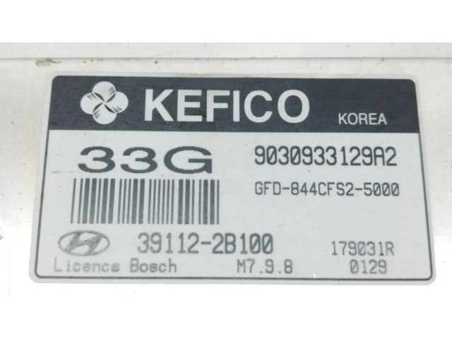 Řídící jednotka 391122B100, 9030933129A2   Hyundai i30 2008