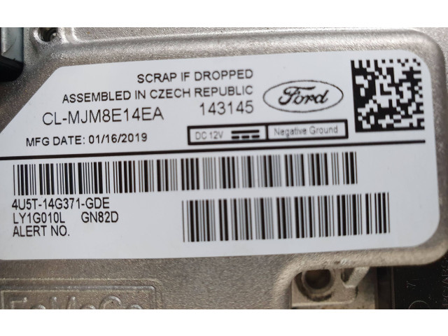 Блок комфорта 4U5T14G371GDE, 4U5T-14G371-GDE   Ford Focus   