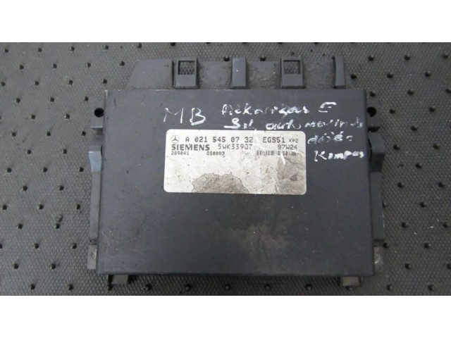 Блок управления коробкой передач a0215450732   Mercedes-Benz E W210