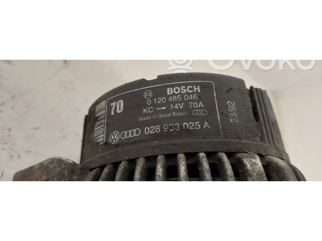 Генератор 028903025A, 0120485046   Volkswagen PASSAT B4 1.9     