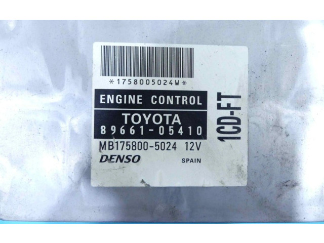 Řídící jednotka 89661-05410, IMPRK1280453   Toyota Avensis T220 1999