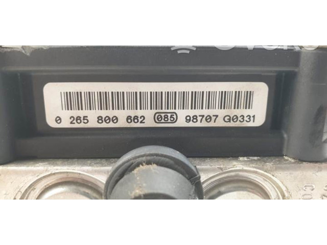 Jednotka ABS 0265800662, 0265800662   Fiat Qubo 2007