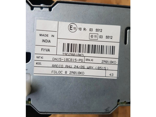 Радио/ проигрыватель CD/DVD / навигация DN15-18C815-PG   Ford Ecosport