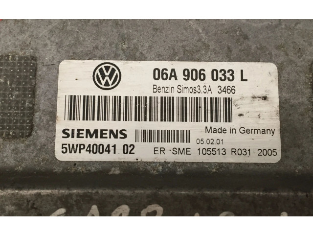 Řídící jednotka 06A906033L, 5WP4004102   Volkswagen New Beetle 2002
