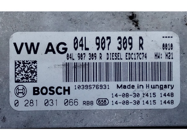 Řídící jednotka 04L907309R, 0281031066   Volkswagen Passat Alltrack 2018