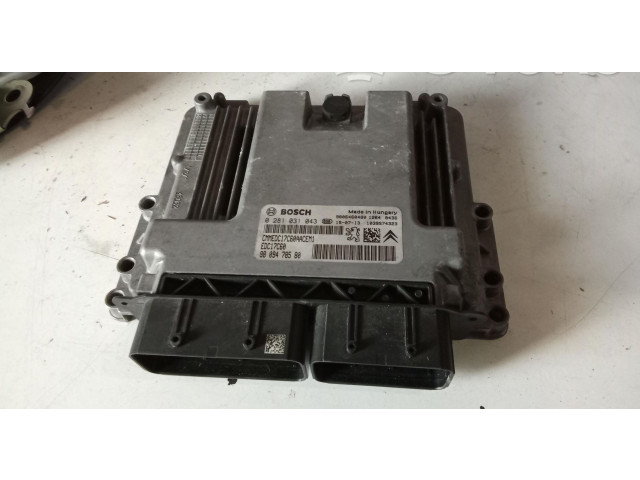 Řídící jednotka 1613396580, 1613396580   Peugeot 2008 I 2015