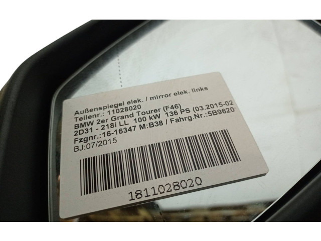 Zpětné zrcátko  BMW 2 F46 2015  7421455, 51167421455  
