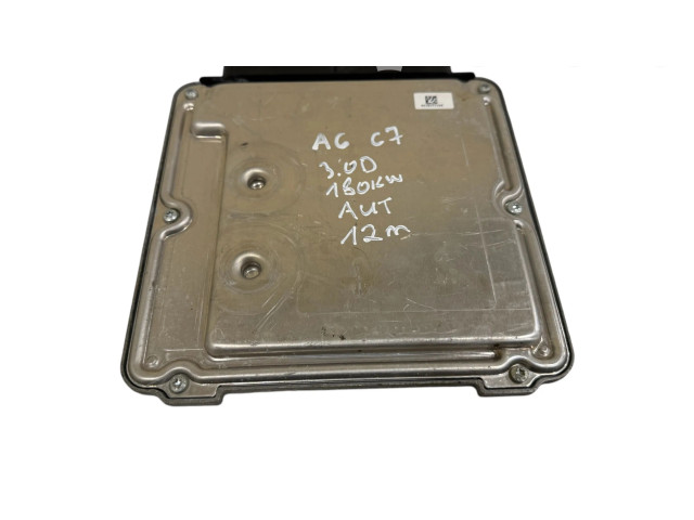 Блок управления двигателя 4G0907401Q, 4G0907401   Audi A6 S6 C7 4G