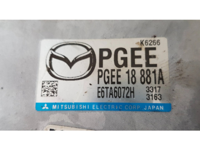 Řídící jednotka E6TA6072H, PGEE18881A   Mazda CX-5 II 2022
