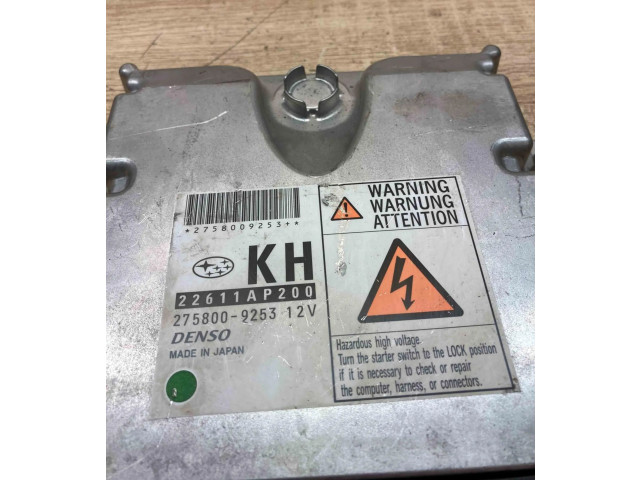 Řídící jednotka 22611AP200, 2758009253   Subaru Forester SH 2008
