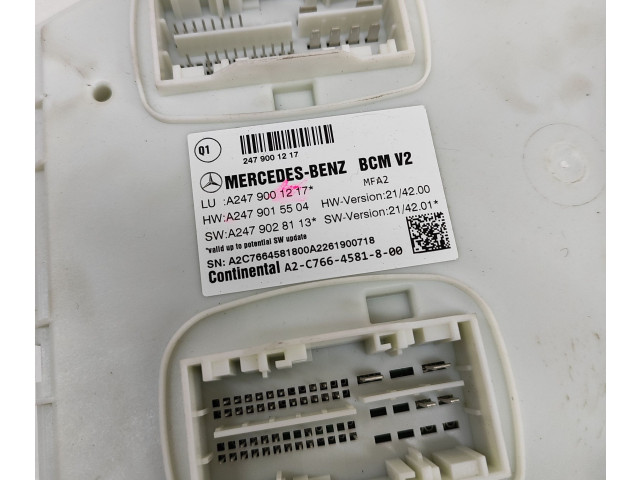 Блок комфорта A2479001217, A2479028113   Mercedes-Benz CLA C118 X118   