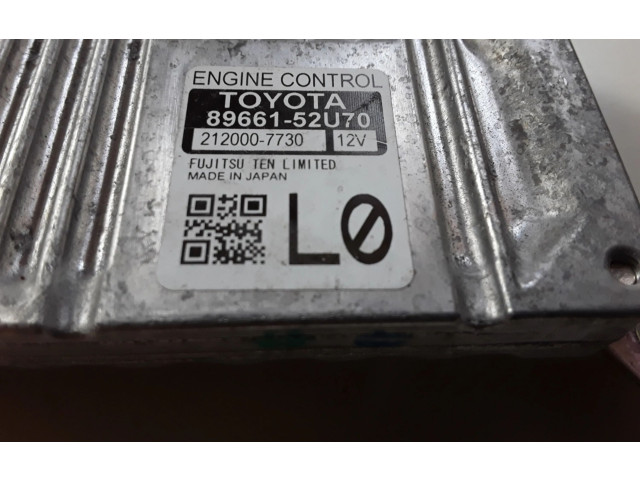 Блок управления двигателя 8966152U70   Toyota Verso-S