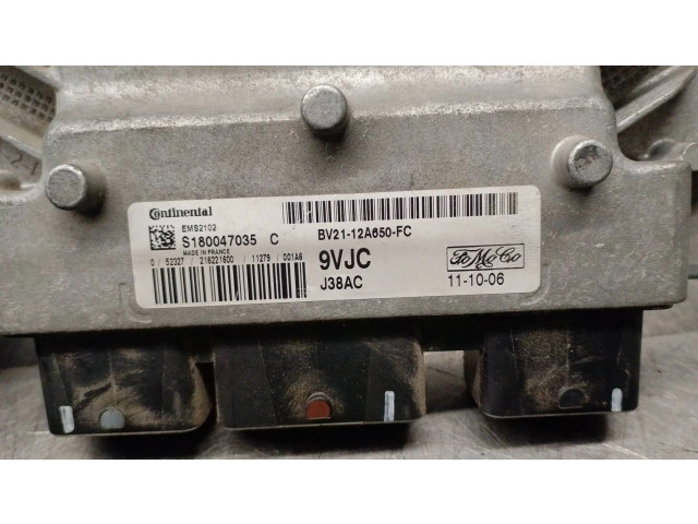 Блок управления двигателя BV2112A650ACC, S180047035   Ford Fiesta