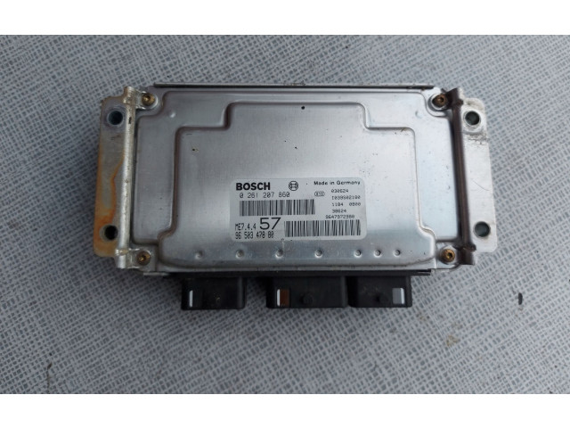 Řídící jednotka 9650347880, 0261207860   Citroen C3 Pluriel 2003