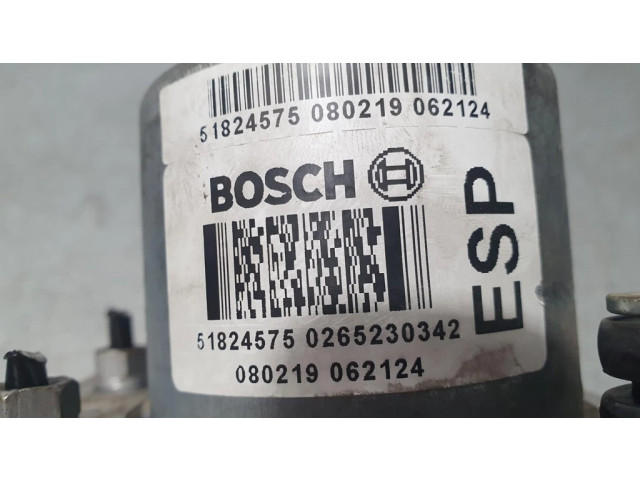 Блок АБС 51824575, 0265230342   Fiat  500  2007- года