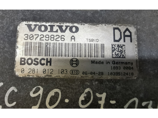 Řídící jednotka 30729826A, 0281012103   Volvo XC90 2008