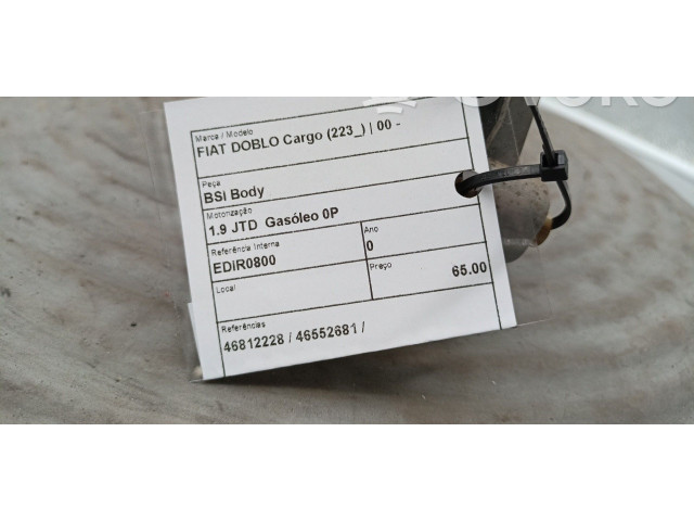 Блок управления 46812228, 46552681   Fiat Doblo