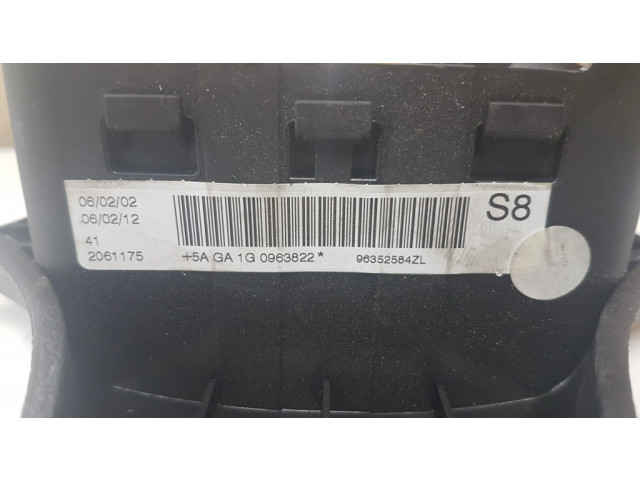 Подушка безопасности водителя 96352584ZL, 5507043XX   Citroen Saxo