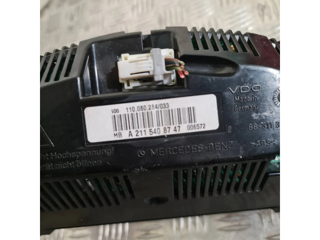 Панель приборов A2115408747   Mercedes-Benz E W211       