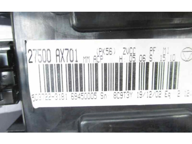 Блок управления климат-контролем 27500AX701   Nissan Micra