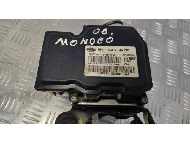 Блок АБС 7G912C405AA, 16565701   Ford  Mondeo MK IV  2007-2014 года