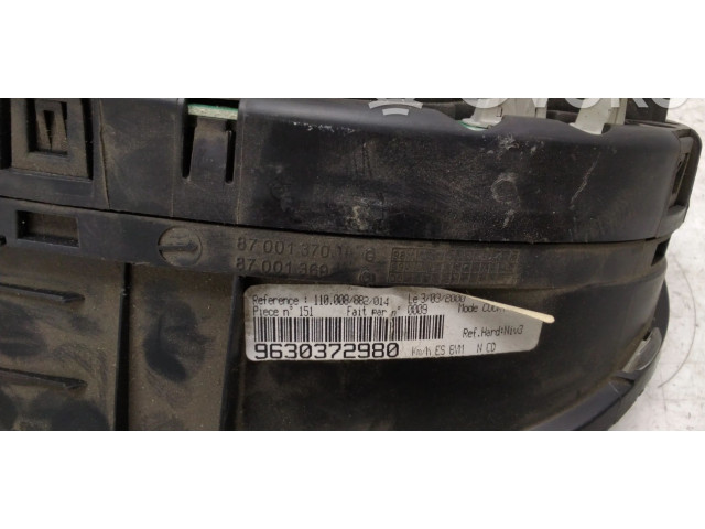 Přístrojová deska  Peugeot 406 1997 9630372980, 87001370  