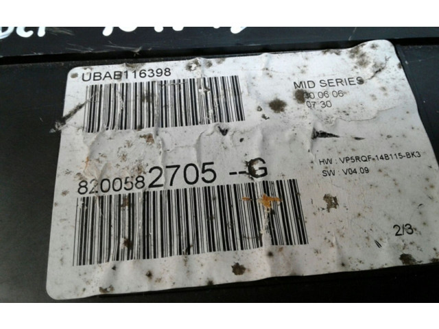 Спидометр (приборный щиток) 8200582705   Renault Clio III    