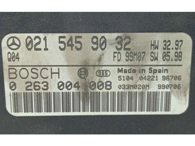 Блок управления коробкой передач 0215459032   Mercedes-Benz CLK A209 C209