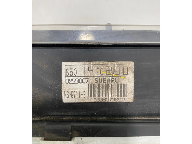 Панель приборов 0223007, 85014FC200   Subaru Forester SF       