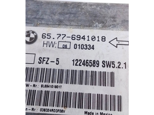 Блок подушек безопасности 6941018, 12246589   BMW 6 E63 E64
