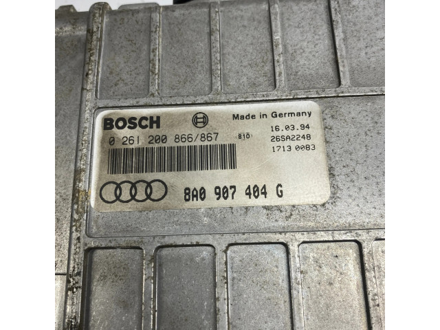 Блок управления двигателя 8A0907404G, 0261200866   Audi Coupe