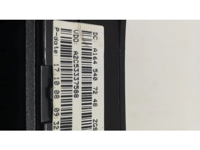 Панель приборов A1645407248   Mercedes-Benz GL X164       
