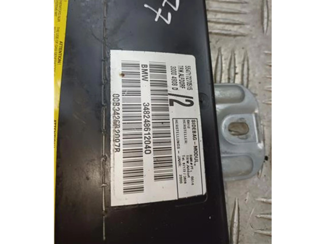 Подушка безопасности в сиденье 348248612040, 348248612040   BMW 3 E46