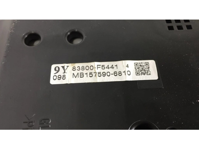 Přístrojová deska  Toyota Yaris 2019 83800F5441  