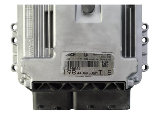 Řídící jednotka 0281013578, 51809691   Fiat Bravo 2007