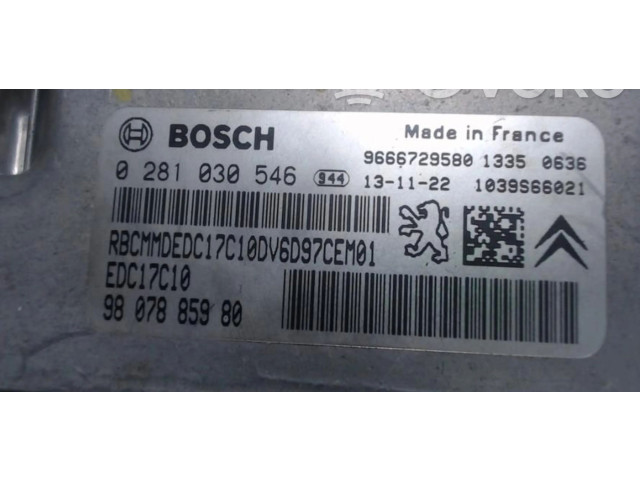 Блок управления 1606870680, 1606870680   Peugeot Partner