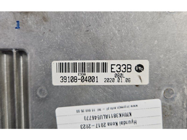 Přístrojová deska  Hyundai Kona I 2020 39108-04001, IMPRK1450370  