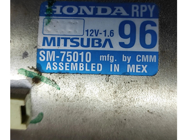 Стартер 31200RPYG02, SM75010   Honda Civic X      