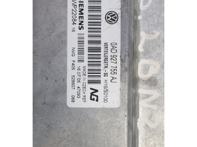 Řídící jednotka 0AD927755AJ, 5WP22084   Volkswagen Touareg I 2006