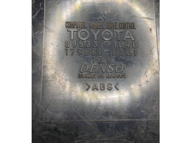 Блок управления 8953371040, 2796000361   Toyota Hilux (AN10, AN20, AN30)
