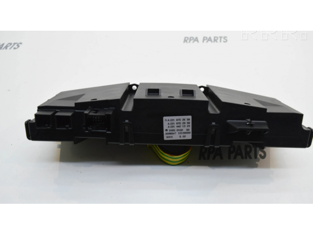 Блок управления климат-контролем A2218702658, 10954214   Mercedes-Benz S W221