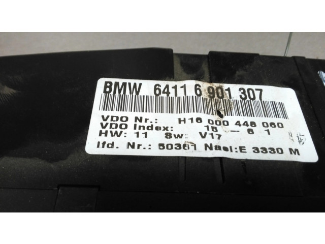 Блок управления климат-контролем 64116901307, H16000448060   BMW 7 E38