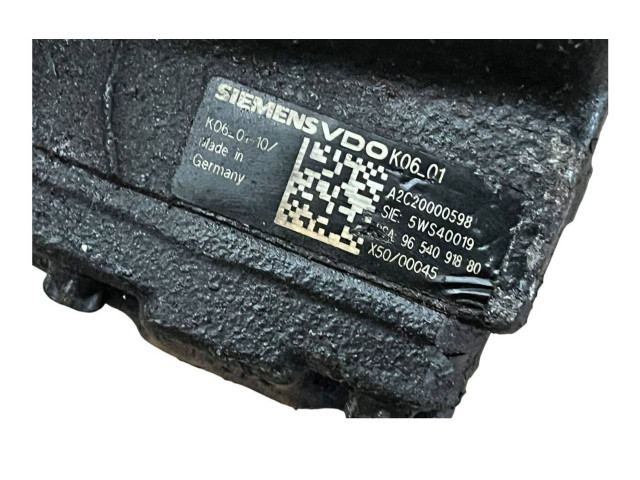 Vstřikovací čerpadlo 9654091880, 5WS40019   Peugeot 407     