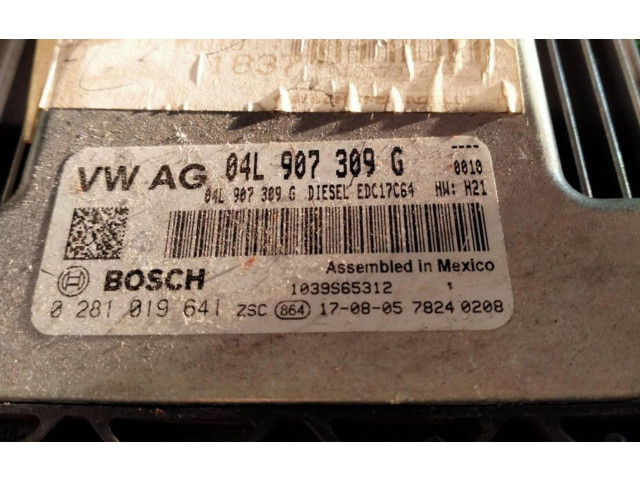 Блок управления двигателем Блок управления 0281019641   Volkswagen Scirocco