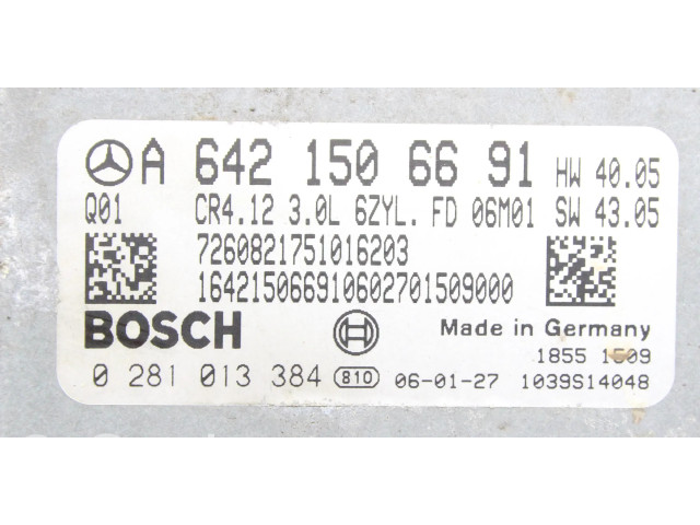 Řídící jednotka A6421506691, A1645402762   Mercedes-Benz ML W164 2006