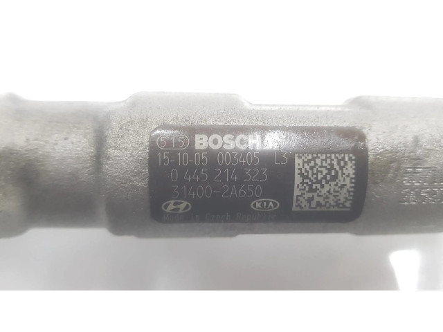 Vstřikovací lišta 0445214323, 314002A650   Hyundai i30  pro naftový motor 1.6  
