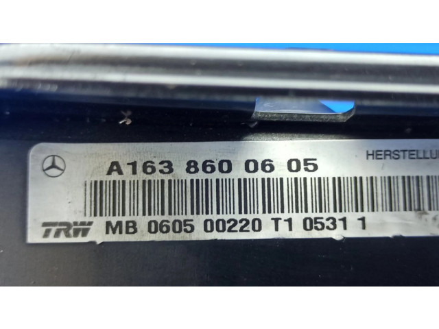 Подушка безопасности двери A1638600605, MB060500220T105311   Mercedes-Benz ML W163