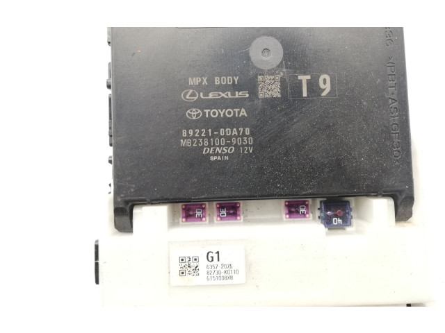 Блок комфорта 892210DA70   Toyota Yaris Cross   