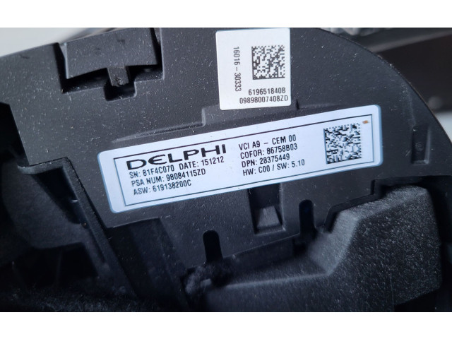 Volant Peugeot 2008 I 2017 1601630333  