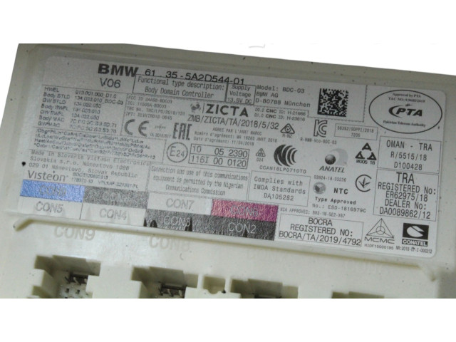 Řídící jednotka 5A149A7, 5A2D544   BMW 3 G20 G21 2020